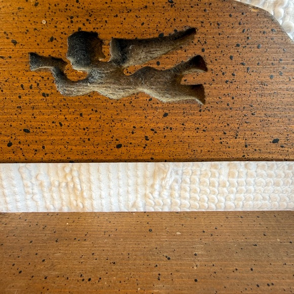 Rustic Brown Wooden Spoon Rack - Picture 2 of 3